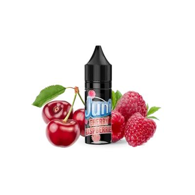 Рідина Juni Silver Ice Cherry Raspberry (Вишня Малина, 50 мг, 15 мл)   20339 Фото Інтернет магазина Кальянів - Пахан