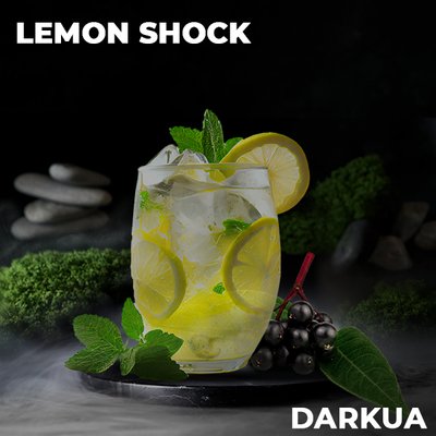 Тютюн DARKUA Lemon Shok (Дарк ЮА Лимон, Бузина, Лід) 100 грам 99920 Фото Інтернет магазина Кальянів - Пахан