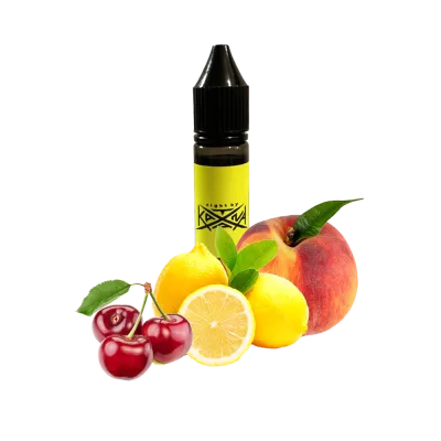 Рідина Eight by Katana Cherry Lemon Peach (Вишня Лимон Персик, 50 мг, 30 мл)   18246 Фото Інтернет магазина Кальянів - Пахан