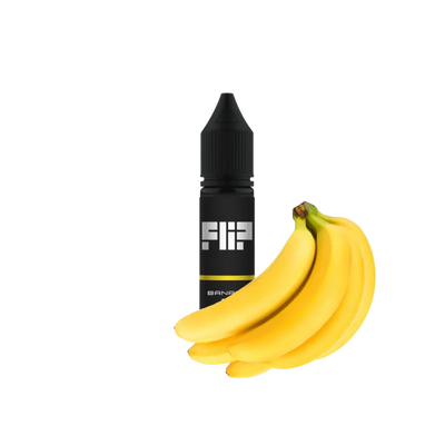 Рідина Flip salt BANANA (Банан, 50 мг, 15 мл) 18164 Фото Інтернет магазина Кальянів - Пахан