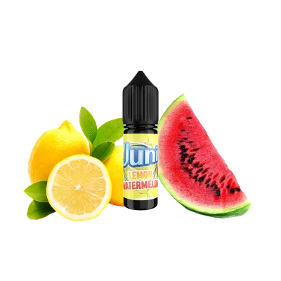 Рідина Juni Salt Watermelon Lemon (Кавун Лимон, 50 мг, 15 мл)   20404 Фото Інтернет магазина Кальянів - Пахан