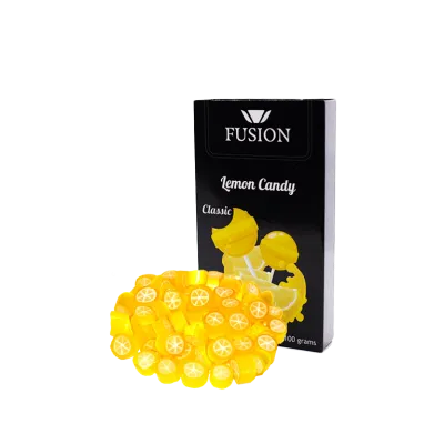 Тютюн Fusion Classic Lemon Candy (Лімонні Конфети, 100 г)   3651 Фото Інтернет магазина Кальянів - Пахан