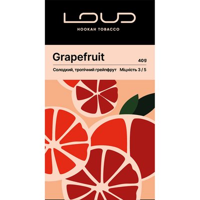 NEW! Табак Loud Dark Line Grapefruit (Грейпфрут) 40 г 2640 Фото Інтернет магазина Кальянів - Пахан