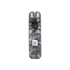 Smok Novo 4 Mini 900 Fluid Black Grey (Серый Черный, с картриджем) Многоразовый POD 460 Фото Інтернет магазину Кальянів - Пахан
