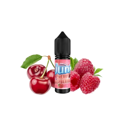 Рідина Juni Salt Cherry Raspberry (Вишня Малина, 50 мг, 15 мл)   20397 Фото Інтернет магазина Кальянів - Пахан
