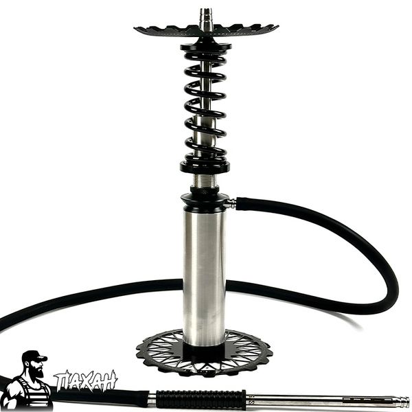 Кальян Trumpet Hookah Rider S-Still Black 49 см 3868 Фото Інтернет магазина Кальянів - Пахан