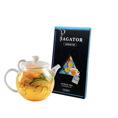 Кальянна чайна суміш Bagator Hookah Tea Citrus Tea (Цитрусовий Чай, 50 г)   20263 Фото Інтернет магазина Кальянів - Пахан