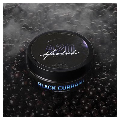 Тютюн 420 Classic Line Black Currant (Чорна смородина) 40 г 18116 Фото Інтернет магазину Кальянів - Пахан