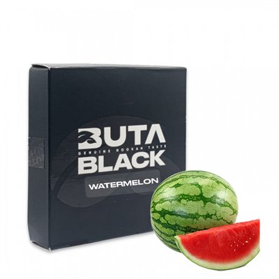 Тютюн Buta Black Line Watermelon (Кавун) 100 г 4390 Фото Інтернет магазина Кальянів - Пахан