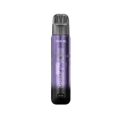 Smok Solus G Kit 700 Transparent Purple (Фіолетовий, з картриджем) Багаторазовий POD 464 Фото Інтернет магазина Кальянів - Пахан