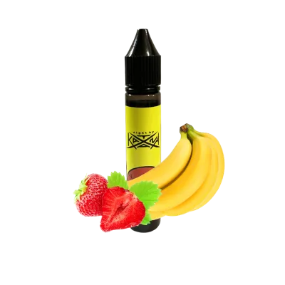 Рідина Eight by Katana Strawberry banana (Полуниця банан, 50 мг, 30 мл)   18245 Фото Інтернет магазина Кальянів - Пахан