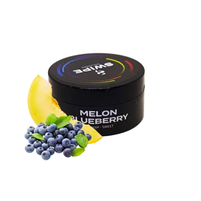 Кальянна суміш Swipe Melon Blueberry (Диня Чорниця, 50 г)   7278 Фото Інтернет магазина Кальянів - Пахан