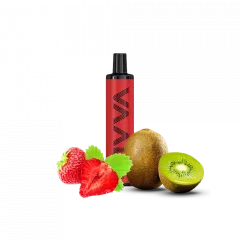 VAAL 1500 Strawberry Kiwi (Полуниця Ківі) Одноразовий POD 9010 Фото Інтернет магазина Кальянів - Пахан