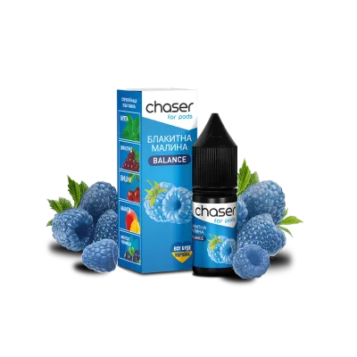 Рідина Chaser Blue Raspberry Balance (Чорниця Малина, 50 мг, 10 мл) 21135 Фото Інтернет магазина Кальянів - Пахан
