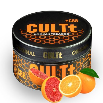 Тютюн CULTt C88 Grapefruit Orange 100 г 3888 Фото Інтернет магазина Кальянів - Пахан