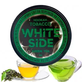 Тютюн White Side Green Tea (Зелений Чай) 100гр 11119 Фото Інтернет магазина Кальянів - Пахан