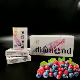 Тютюн Diamond Mint Red Fruit (Діамант Червоні ягоди з м'ятою) 50гр 22252 Фото Інтернет магазина Кальянів - Пахан