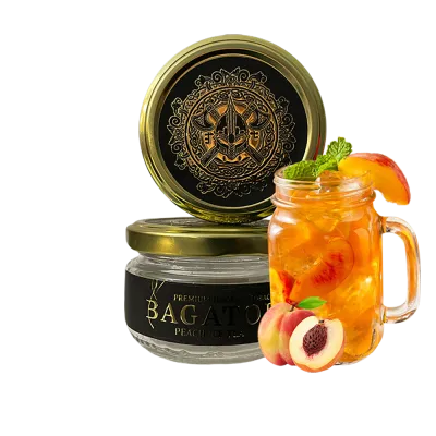 Тютюн Bagator peach ice tea (Персиковий Чай, 50 г)   18827 Фото Інтернет магазина Кальянів - Пахан