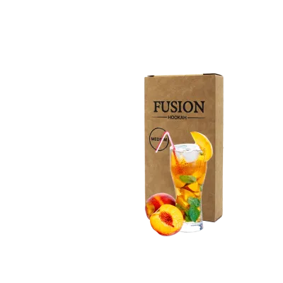 Тютюн Fusion Medium Peach Iced Tea (Персиковий чай, 100 г)   3801 Фото Інтернет магазина Кальянів - Пахан