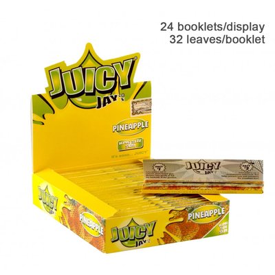 Бумага для самокруток King Size Juicy Jays Pineapple 647211 Фото Інтернет магазину Кальянів - Пахан