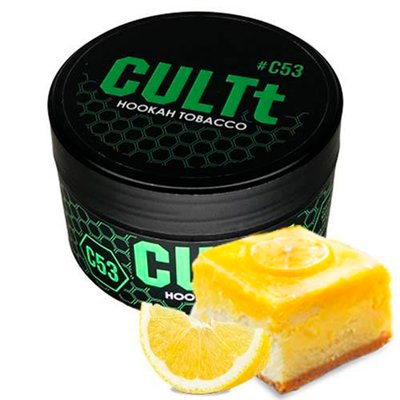 Тютюн CULTt C53 Lemon Pie 100 г 3392 Фото Інтернет магазина Кальянів - Пахан
