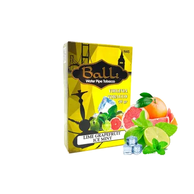 Тютюн Balli Lime Grapefruit Ice Mint (Лайм Грейпфрут М'ята Льод, 50 г)   20964 Фото Інтернет магазина Кальянів - Пахан